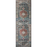 Featuring Margot Ocean / Brick Rug by Loloi at Amethyst Home. Easy on the eyes, comfortable on the feet. Our first collection with CloudPile™, the Margot Collection marries the luxurious feel of a plush pile with the affordability of a printed rug. Margot features timeless and classic designs, in an incredibly plush, cloud-like texture that you can't wait to sink your feet into.Power Loome. Amethyst Home provides interior design, new construction, custom furniture, and rugs for Monterey metro area