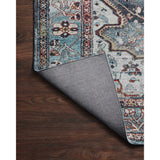 Featuring Margot Ocean / Brick Rug by Loloi at Amethyst Home. Easy on the eyes, comfortable on the feet. Our first collection with CloudPile™, the Margot Collection marries the luxurious feel of a plush pile with the affordability of a printed rug. Margot features timeless and classic designs, in an incredibly plush, cloud-like texture that you can't wait to sink your feet into.Power Loom. Amethyst Home provides interior design, new construction, custom furniture, and rugs for San Diego metro area