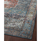 Featuring Margot Ocean / Brick Rug by Loloi at Amethyst Home. Easy on the eyes, comfortable on the feet. Our first collection with CloudPile™, the Margot Collection marries the luxurious feel of a plush pile with the affordability of a printed rug. Margot features timeless and classic designs, in an incredibly plush, cloud-like texture that you can't wait to sink your feet into.Power . Amethyst Home provides interior design, new construction, custom furniture, and rugs for Winter Garden metro area
