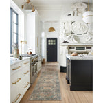 Featuring Margot Terracotta / Lagoon Rug by Loloi at Amethyst Home. Easy on the eyes, comfortable on the feet. Our first collection with CloudPile™, the Margot Collection marries the luxurious feel of a plush pile with the affordability of a printed rug. Margot features timeless and classic designs, in an incredibly plush, cloud-like texture that you can't wait to sink your feet into.Po. Amethyst Home provides interior design, new construction, custom furniture, and rugs for Los Angeles metro area