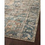 Featuring Margot Terracotta / Lagoon Rug by Loloi at Amethyst Home. Easy on the eyes, comfortable on the feet. Our first collection with CloudPile™, the Margot Collection marries the luxurious feel of a plush pile with the affordability of a printed rug. Margot features timeless and classic designs, in an incredibly plush, cloud-like texture that you can't wait to sink your feet into.Power Lo. Amethyst Home provides interior design, new construction, custom furniture, and rugs for Omaha metro area
