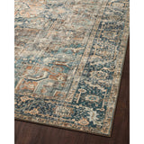 Featuring Margot Terracotta / Lagoon Rug by Loloi at Amethyst Home. Easy on the eyes, comfortable on the feet. Our first collection with CloudPile™, the Margot Collection marries the luxurious feel of a plush pile with the affordability of a printed rug. Margot features timeless and classic designs, in an incredibly plush, cloud-like texture that you can't wait to sink your feet into.Power Lo. Amethyst Home provides interior design, new construction, custom furniture, and rugs for Omaha metro area