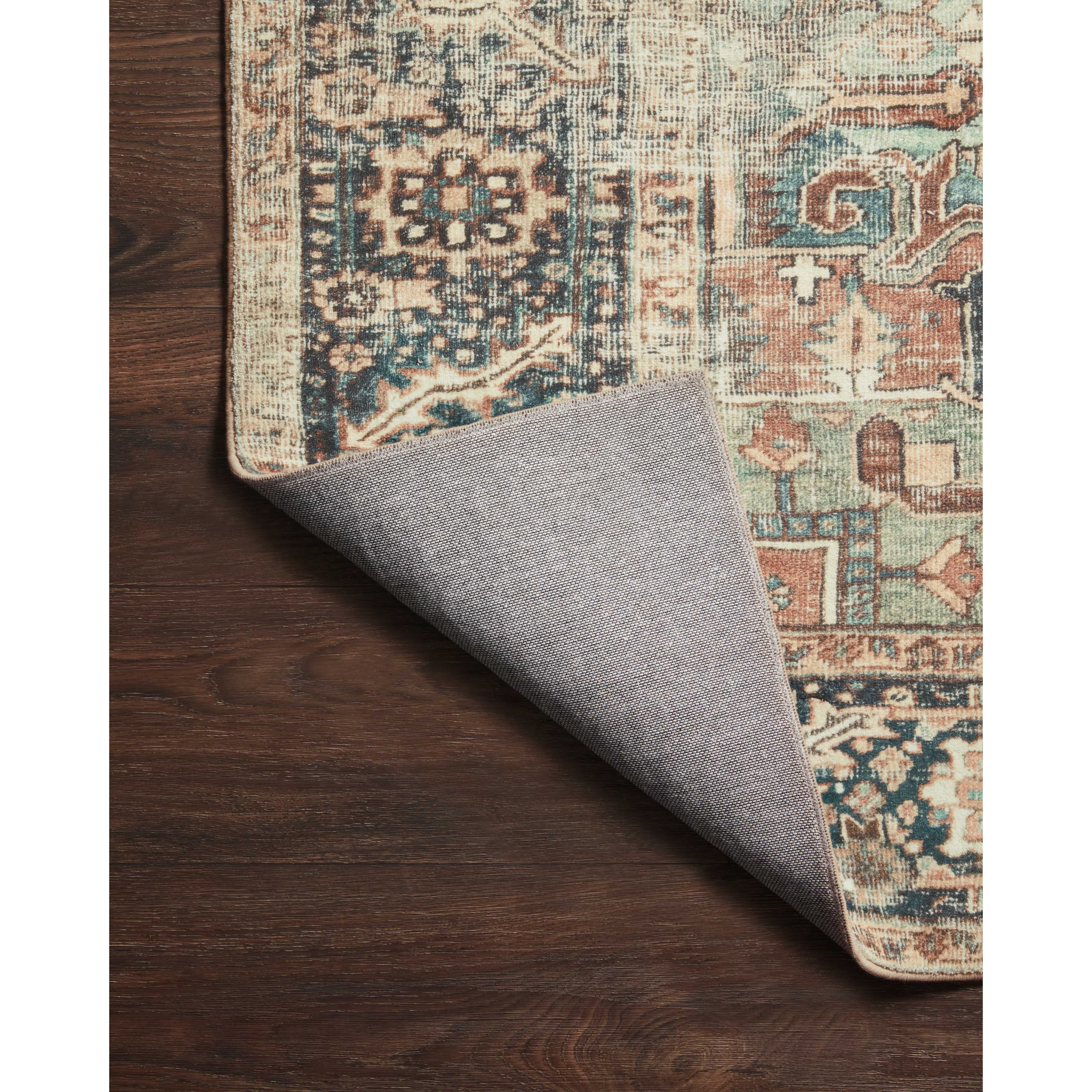 Featuring Margot Terracotta / Lagoon Rug by Loloi at Amethyst Home. Easy on the eyes, comfortable on the feet. Our first collection with CloudPile™, the Margot Collection marries the luxurious feel of a plush pile with the affordability of a printed rug. Margot features timeless and classic designs, in an incredibly plush, cloud-like texture that you can't wait to sink your feet into.Power Lo. Amethyst Home provides interior design, new construction, custom furniture, and rugs for Omaha metro area