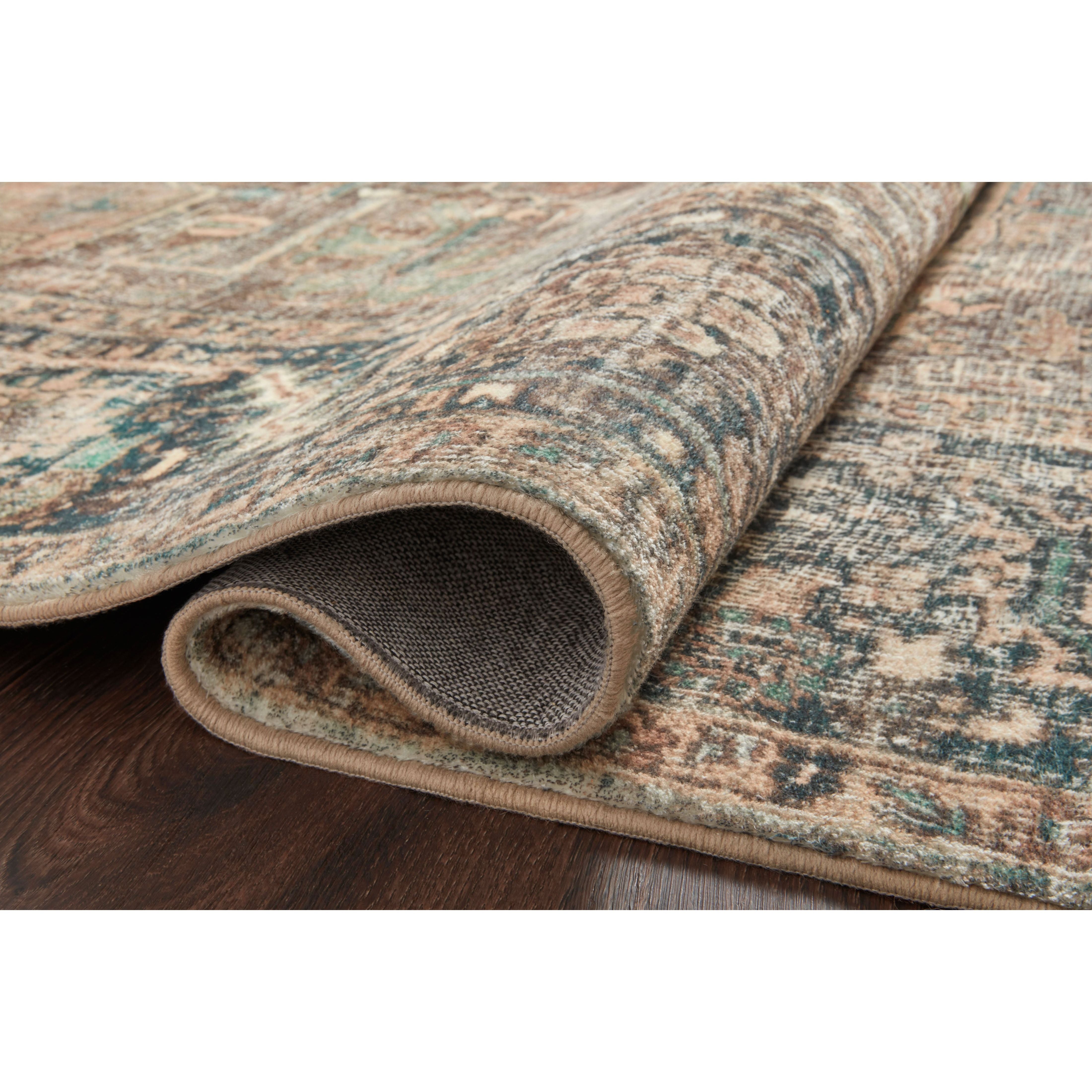 Featuring Margot Terracotta / Lagoon Rug by Loloi at Amethyst Home. Easy on the eyes, comfortable on the feet. Our first collection with CloudPile™, the Margot Collection marries the luxurious feel of a plush pile with the affordability of a printed rug. Margot features timeless and classic designs, in an incredibly plush, cloud-like texture that you can't wait to sink your feet into.Power . Amethyst Home provides interior design, new construction, custom furniture, and rugs for Seattle metro area