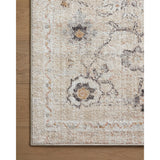 Featuring Monroe Natural / Multi Rug by Loloi at Amethyst Home. Inspired by antique Turkish Oushak carpets with large-scale motifs, the Monroe Natural / Multi Rug modernizes the traditional design in neutral palettes, many of which have black details that anchor the rug in the room. Monroe is power-loomed of 100% polypropylene for easy care and reliable durabi. Amethyst Home provides interior design, new home construction design consulting, vintage area rugs, and lighting in the Dallas metro area.