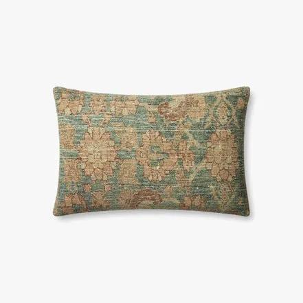 Teal / Terracotta Pillow