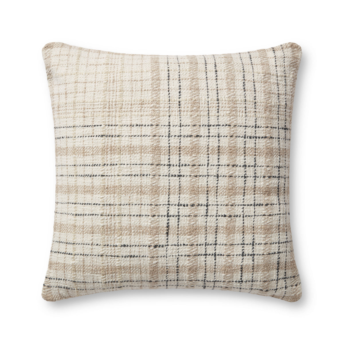 Beige / Black Pillow