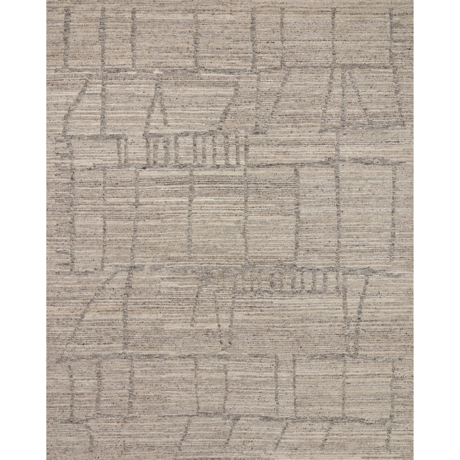 Tapis noué à la main Raquel Galet/Granite