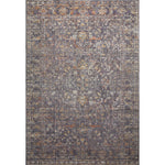 Featuring Rosemarie Chris Loves Julia x Loloi Graphite / Multi ROE-04 Rug by Loloi at Amethyst Home. The Rosemarie Chris Loves Julia x Loloi Graphite / Multi rug is highly durable, bold, never sheds, and soft underfoot for a cozy addition for your home. Inspired by classic vintage and antique rugs, this is a vibrant, yet classic product of collaboration betwe.  Amethyst Home provides interior design, new home construction design consulting, vintage area rugs, and lighting in the Austin metro area.