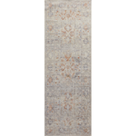 Featuring Rosemarie Chris Loves Julia x Loloi Oatmeal / Lavender ROE-05 Rug by Loloi at Amethyst Home. The Rosemarie Chris Loves Julia x Loloi Oatmeal / Lavender rug is highly durable, bold, never sheds, and soft underfoot for a cozy addition for your home. Inspired by classic vintage and antique rugs, this is a vibrant, yet classic product of collaboratio.  Amethyst Home provides interior design, new home construction design consulting, vintage area rugs, and lighting in the Calabasas metro area.