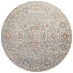 Featuring Rosemarie Chris Loves Julia x Loloi Oatmeal / Lavender ROE-05 Rug by Loloi at Amethyst Home. The Rosemarie Chris Loves Julia x Loloi Oatmeal / Lavender rug is highly durable, bold, never sheds, and soft underfoot for a cozy addition for your home. Inspired by classic vintage and antique rugs, this is a vibrant, yet classic product of collaborat.  Amethyst Home provides interior design, new home construction design consulting, vintage area rugs, and lighting in the Kansas City metro area.
