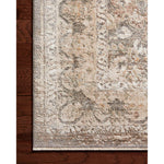 The Sonnet Collection is a versatile area rug with traditional motifs that appear to float and fade from the surface, the result of a new power-loomed construction that combines yarns of different textures. The rug is made of space-dyed polypropylene and polyester for a gradient range of colors that shift with the light. Amethyst Home provides interior design, new home construction design consulting, vintage area rugs, and lighting in the Seattle metro area.