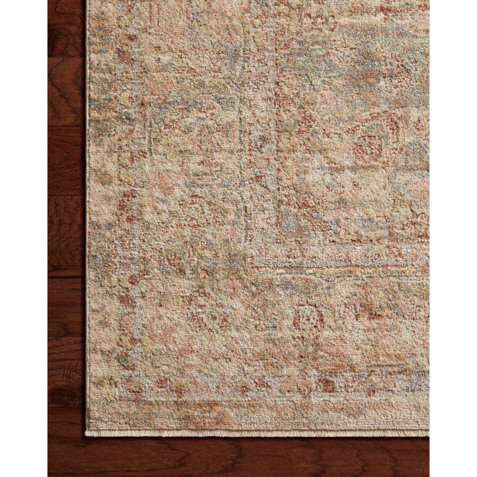 Featuring Sonnet Moss / Natural Rug by Loloi at Amethyst Home. The Sonnet Collection is a versatile area rug with traditional motifs that appear to float and fade from the surface, the result of a new power-loomed construction that combines yarns of different textures. The rug is made of space-dyed polypropylene and polyester for a gradient range of co. Amethyst Home provides interior design, new home construction design consulting, vintage area rugs, and lighting in the Salt Lake City metro area.