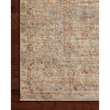 Featuring Sonnet Moss / Natural Rug by Loloi at Amethyst Home. The Sonnet Collection is a versatile area rug with traditional motifs that appear to float and fade from the surface, the result of a new power-loomed construction that combines yarns of different textures. The rug is made of space-dyed polypropylene and polyester for a gradient range of co. Amethyst Home provides interior design, new home construction design consulting, vintage area rugs, and lighting in the Salt Lake City metro area.