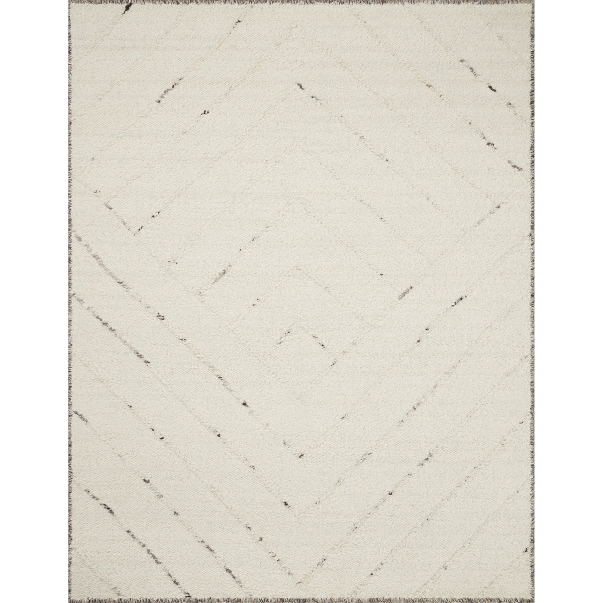 Wynona Ivory / Black Hand-Knotted Rug
