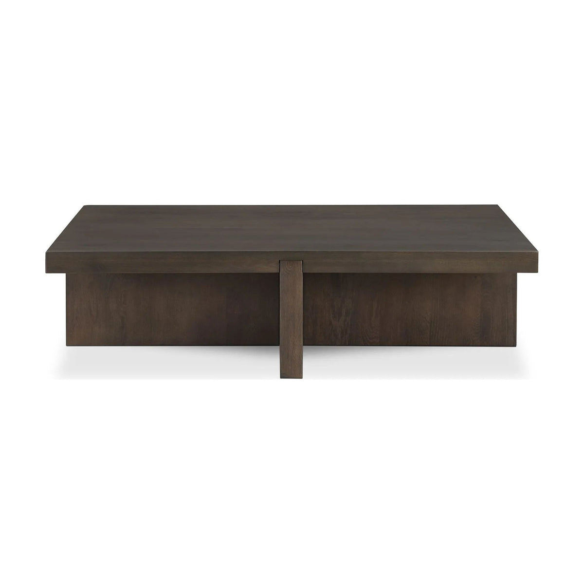Folke Dark Brown Rectangular Coffee Table | ready to ship!