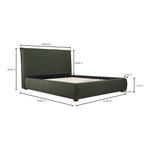 Upholstered from a soft, linen blend fabric, the Luzon Bed is for those who dream of their next beach destination. Its padded tall headboard and solid pine-poplar mix wood frame make it comfy and reliable, while its timeless design and neutral tone showcase a classic, utilitarian look. Amethyst Home provides interior design, new home construction design consulting, vintage area rugs, and lighting in the Portland metro area.