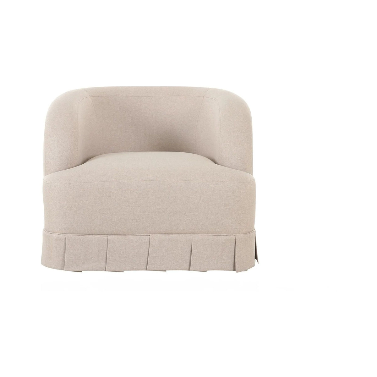Maren Beige Swivel Chair | ready to ship!