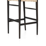 Featuring Muestra Counter + Bar Stool - Black Teak by Four Hands at Amethyst Home. Modern curves redefine the classic wishbone-style of this Muestra Black Teak Counter + Bar Stool. Vintage white all-weather wicker is woven for a dose of fresh texture within weathered grey teak framing. Cover or store indoors during inclement weather and when not in use.
Co. Amethyst Home provides interior design, new home construction design consulting, vintage area rugs, and lighting in the Washington metro area.