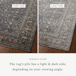 Featuring Jean Stoffer x Loloi Bradbury Midnight / Multi Rug by Loloi at Amethyst Home. The Bradbury Midnight / Multi Rug has small-scale motifs that, combined with the rug’s vibrant and varying colors, create eye-catching dimension in the room. Bradbury echoes the look of traditional rugs but comes alive in fresh, modern palettes that balance energetic bright tones with softer, dist. Amethyst Home provides interior design, new construction, custom furniture, and area rugs in the Tampa metro area.