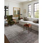 Featuring Jean Stoffer x Loloi Bradbury Grey / Multi Rug by Loloi at Amethyst Home. The Bradbury Grey / Multi Rug has small-scale motifs that, combined with the rug’s vibrant and varying colors, create eye-catching dimension in the room. Bradbury echoes the look of traditional rugs but comes alive in fresh, modern palettes that balance energetic bright tones with softer, distresse. Amethyst Home provides interior design, new construction, custom furniture, and area rugs in the Monterey metro area.
