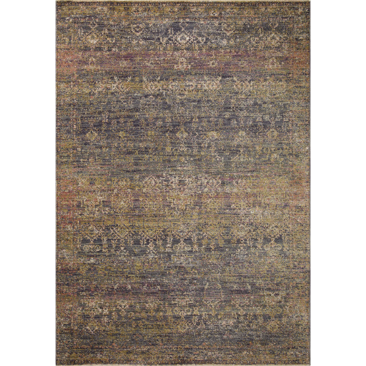 Jean Stoffer x Loloi Bradbury Ink / Multi Rug