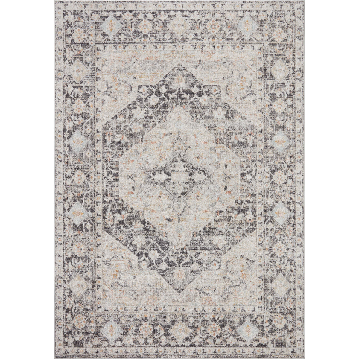 Tapis Monroe Charbon / Multi