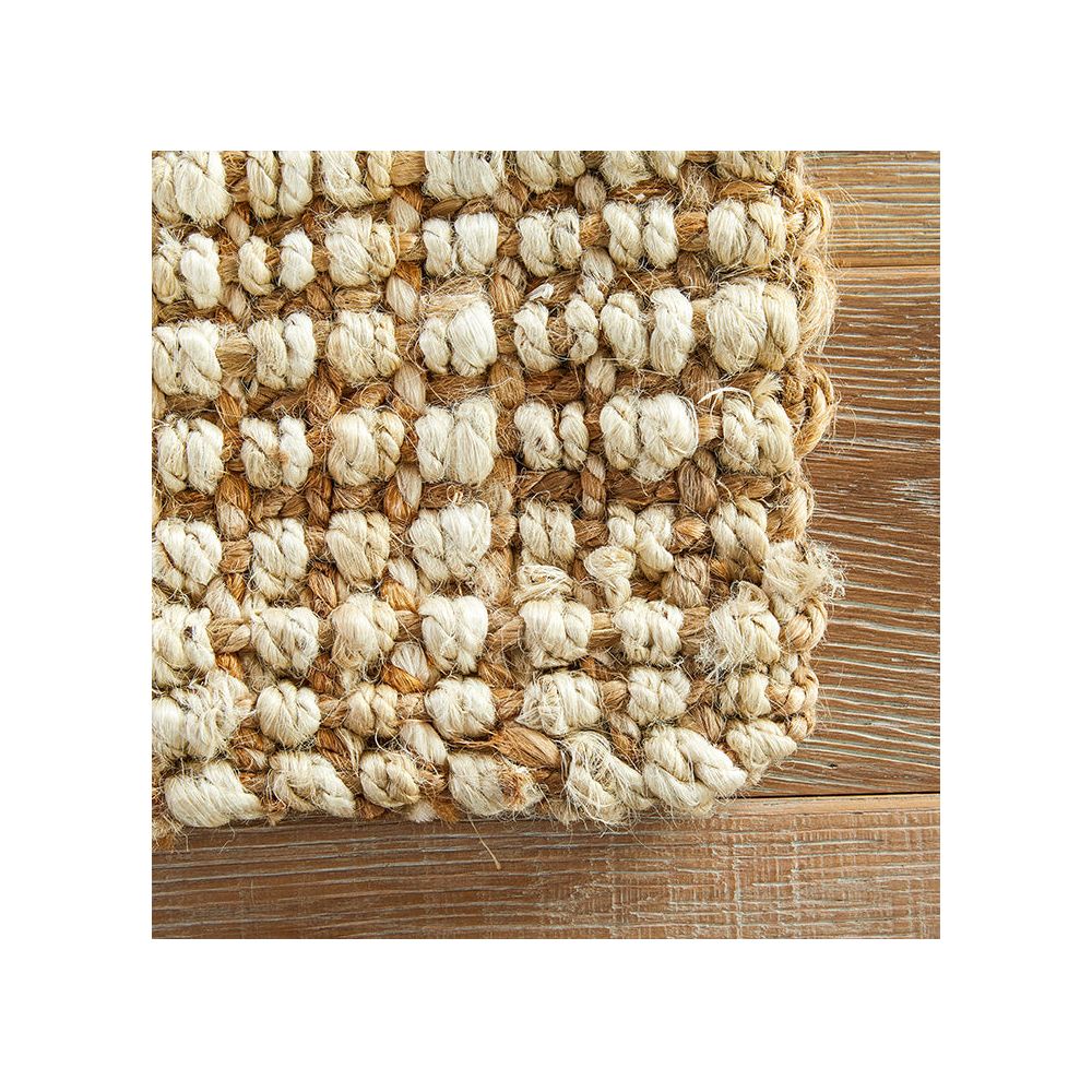 This collection is made of 100% woven natural jute, and can be sure to become a staple in any style of home.  Naturals Construction 100% Jute NAL02
