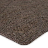 Featuring Naturals Tobago Ponce Rug by Jaipur Living at Amethyst Home. The Naturals Tobago collection delivers rich texture and organic allure to contemporary homes. Handwoven of jute, the Ponce area rug showcases a chic geometric trellis design. The mix of gray, taupe, and brown hues lend a deep natural tone to ground any space.
Handwoven 100% Jute NAT42 .  Amethyst Home provides interior design, new home construction design consulting, vintage area rugs, and lighting in the Park City metro area.