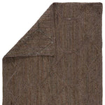 Featuring Naturals Tobago Ponce Rug by Jaipur Living at Amethyst Home. The Naturals Tobago collection delivers rich texture and organic allure to contemporary homes. Handwoven of jute, the Ponce area rug showcases a chic geometric trellis design. The mix of gray, taupe, and brown hues lend a deep natural tone to ground any space.
Handwoven 100% Jute NAT42 Na.  Amethyst Home provides interior design, new home construction design consulting, vintage area rugs, and lighting in the Houston metro area.