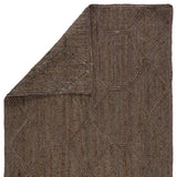 Featuring Naturals Tobago Ponce Rug by Jaipur Living at Amethyst Home. The Naturals Tobago collection delivers rich texture and organic allure to contemporary homes. Handwoven of jute, the Ponce area rug showcases a chic geometric trellis design. The mix of gray, taupe, and brown hues lend a deep natural tone to ground any space.
Handwoven 100% Jute NAT42 Na.  Amethyst Home provides interior design, new home construction design consulting, vintage area rugs, and lighting in the Houston metro area.