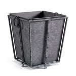 With metal liners that easily slide out, the Callahan Tapered Planter is as practical as it is handsome. The rounded handles and traditional design make it an outdoor classic. Amethyst Home provides interior design, new construction, custom furniture, and area rugs in the San Diego metro area.