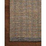 Featuring Jean Stoffer x Loloi Cornwall Charcoal / Natural Rug by Loloi at Amethyst Home. Hand-woven of jute and wool, the Cornwall Charcoal / Natural Rug has a natural, organic look with a clean and classic striped design. This area rug collection is an elegant neutral that styles easily in a range of living rooms, bedrooms, dining rooms, and even mudrooms. Soft, earth-toned col. Amethyst Home provides interior design, new construction, custom furniture, and area rugs in the Calabasas metro area.