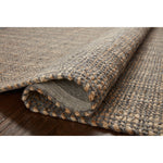 Featuring Jean Stoffer x Loloi Cornwall Charcoal / Natural Rug by Loloi at Amethyst Home. Hand-woven of jute and wool, the Cornwall Charcoal / Natural Rug has a natural, organic look with a clean and classic striped design. This area rug collection is an elegant neutral that styles easily in a range of living rooms, bedrooms, dining rooms, and even mudrooms. Soft, earth-toned . Amethyst Home provides interior design, new construction, custom furniture, and area rugs in the Laguna Beach metro area.