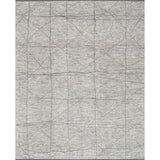 Odyssey Slate/Grey Rug - Amethyst Home Drawing inspiration from tribal influences, the Odyssey Collection combines relaxed linear pattern with a sophisticated color palette. Each Odyssey rug, which is hand-knotted of wool and viscose from bamboo, is crafted entirely by hand by master artisans in India.