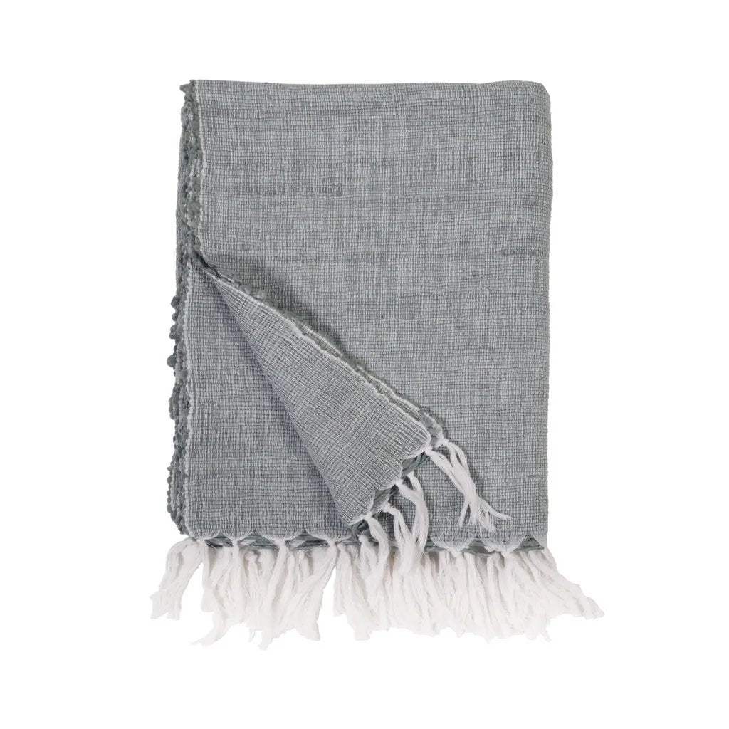Athena Throw - Shore Blue | ready to ship!