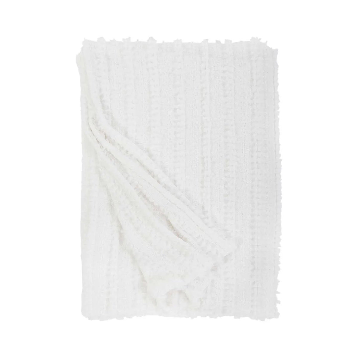 Camille Oversized Throw - Winter White | ready to ship!