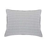 Soft and relaxed, the Henley is heavyweight cotton with a finely hand loomed texture and a thin interwoven stripe pattern. It creates a clean and casual look for your bedroom.  Made of 100% heavyweight cotton, featuring shell-button closures. Amethyst Home provides interior design, new home construction design consulting, vintage area rugs, and lighting in the Austin metro area.