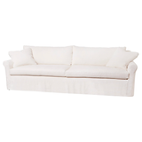 This is not your traditional roll-arm sofa. The Beverly Sofa from Cisco Brothers has a scaled-down roll arm for a more subtle style, allowing it to fit comfortably with any living room ensemble.  Priced in grade J fabric Brevard Ivory.