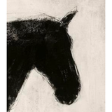 Featuring Equine Imprint Art by Leftbank Art at Amethyst Home. This Equine Imprint Art brings a rustic, moody twist to any entryway, living or other space needing a pop of interesting art. 
Artist: Maeve Harris Product Type: GicléeFinish: Knife Gel Size: 40" x 40" without frame
  Framed as shown.  Amethyst Home provides interior design, new home construction design consulting, vintage area rugs, and lighting in the Salt Lake City metro area.