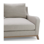A Verellen classic, the June Sofa Family has a short back going into an attractive curved arm shape. The angled legs give us a contemporary feel and will be a family favorite for years to come. This sofa family features: Amethyst Home provides interior design, new home construction design consulting, vintage area rugs, and lighting in the Seattle metro area.