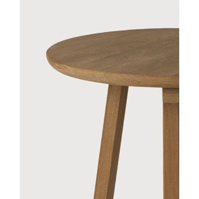 Teak Tripod Side Table | shipping 7/14/2025