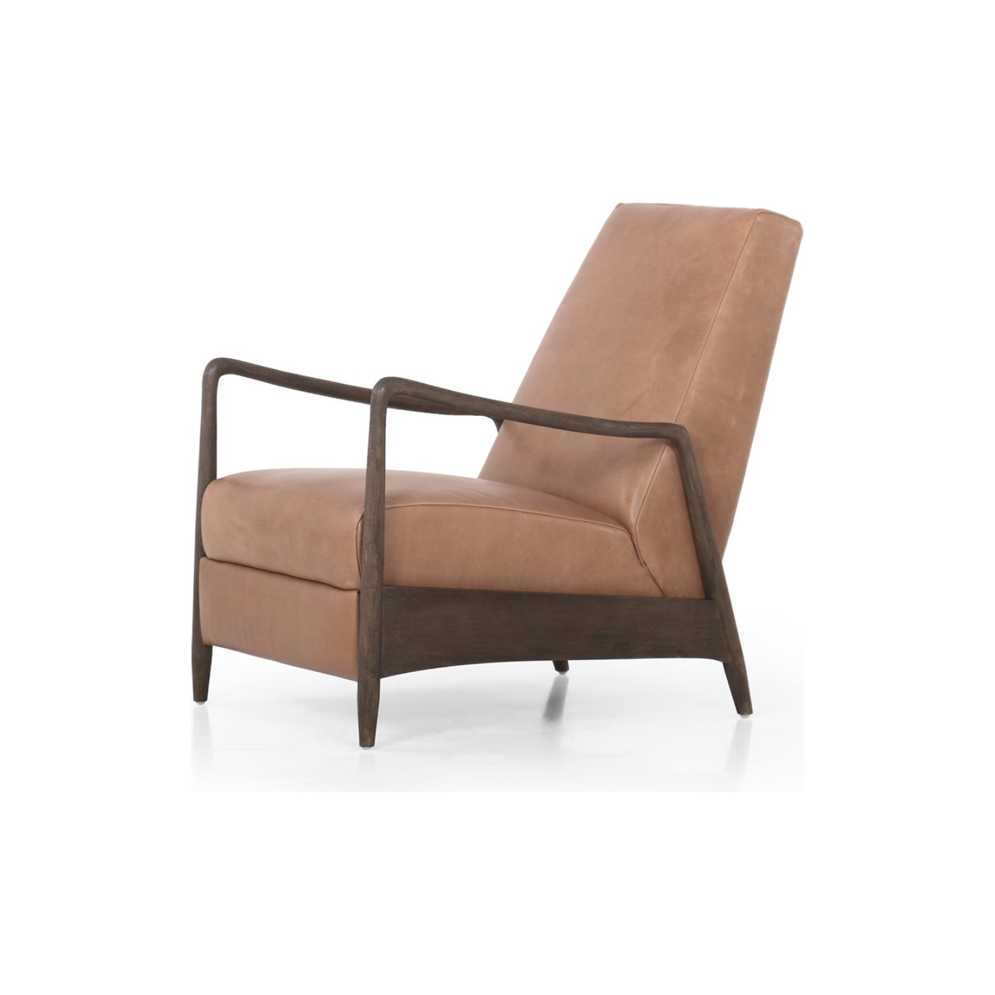 Featuring Braden Dakota Warm Taupe Recliner by Four Hands at Amethyst Home. The craftsmanship of the sophisticated Braden Recliner seen here in Dakota Warm Taupe is second to none. With its soft leather and silhouette, this recliner will look great in your main living space or office.
Overall Dimensions: 29"W x 37"L x 36.50"HMaterials: Top Grain Leather, Solid Parawood
Weight: 55.1 lbsSeat Dep. Amethyst Home provides interior design services, furniture, rugs and lighting in the Seattle metro area.