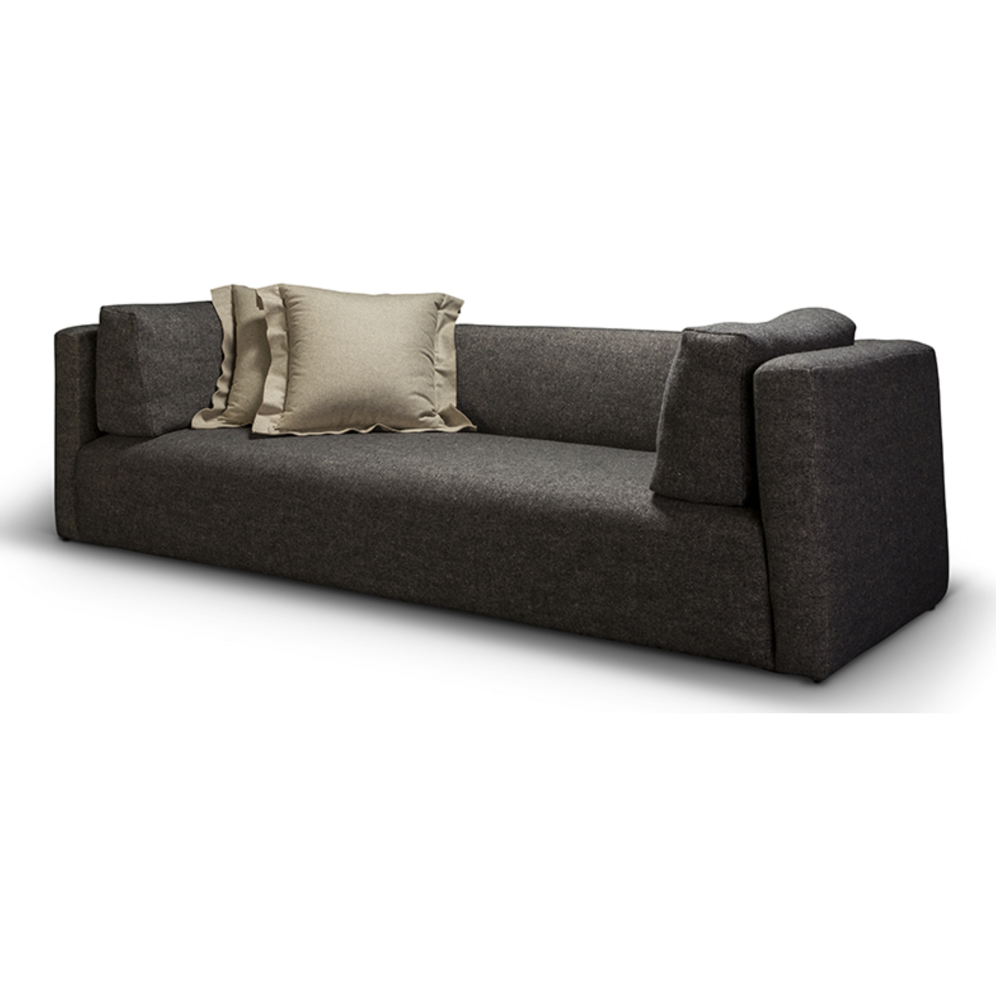 Bench-crafted with a sustainably harvested hardwood frame in our North Carolina atelier, our Clemence Sofa Family comes with the following:  • Foam and Fiber Seat Construction • Tight Seat • Tight Back with Springs • Double Needle • Quilted Detail Only Available in Leather • Upholstered only • Knife Edge Toss • Tapered Arm Pillows • Sits on Glides • Available as a Sectional Without Quilting Only