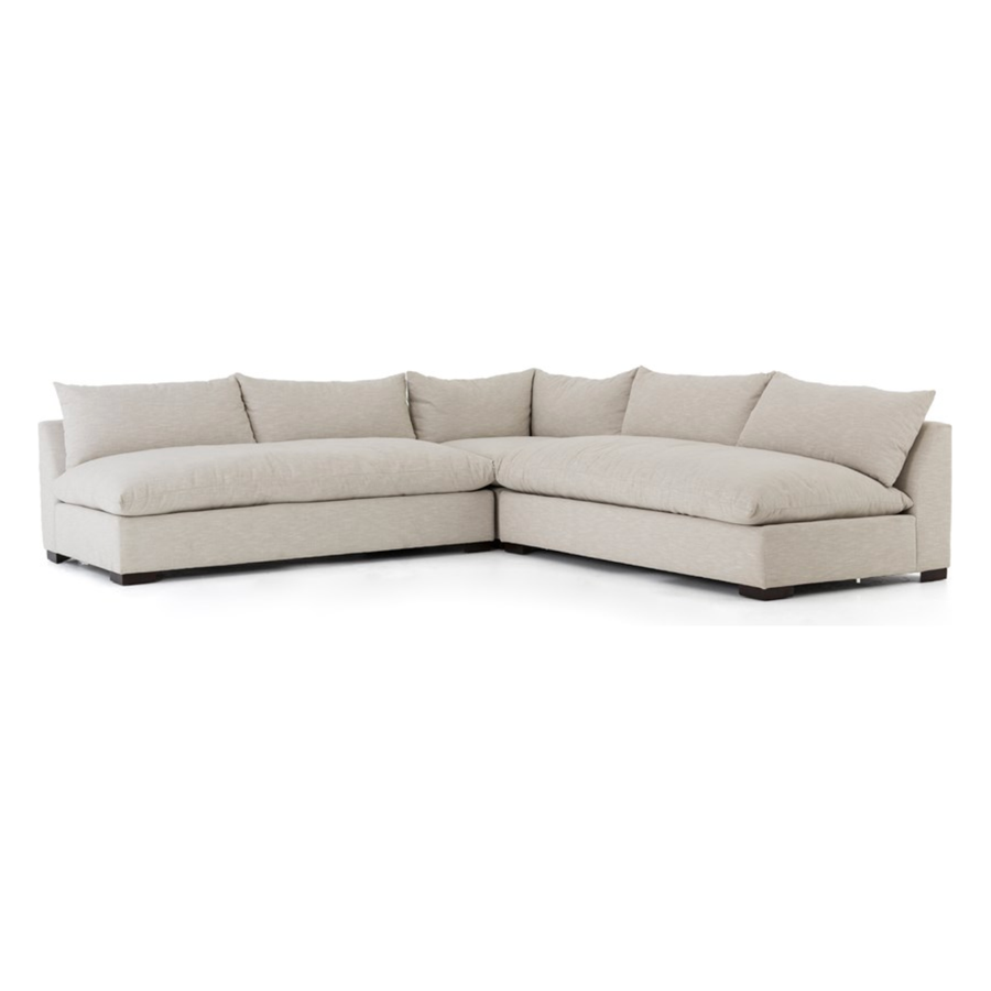 Grant 3-Piece Sectional - Oatmeal | shipping 03/15/2026