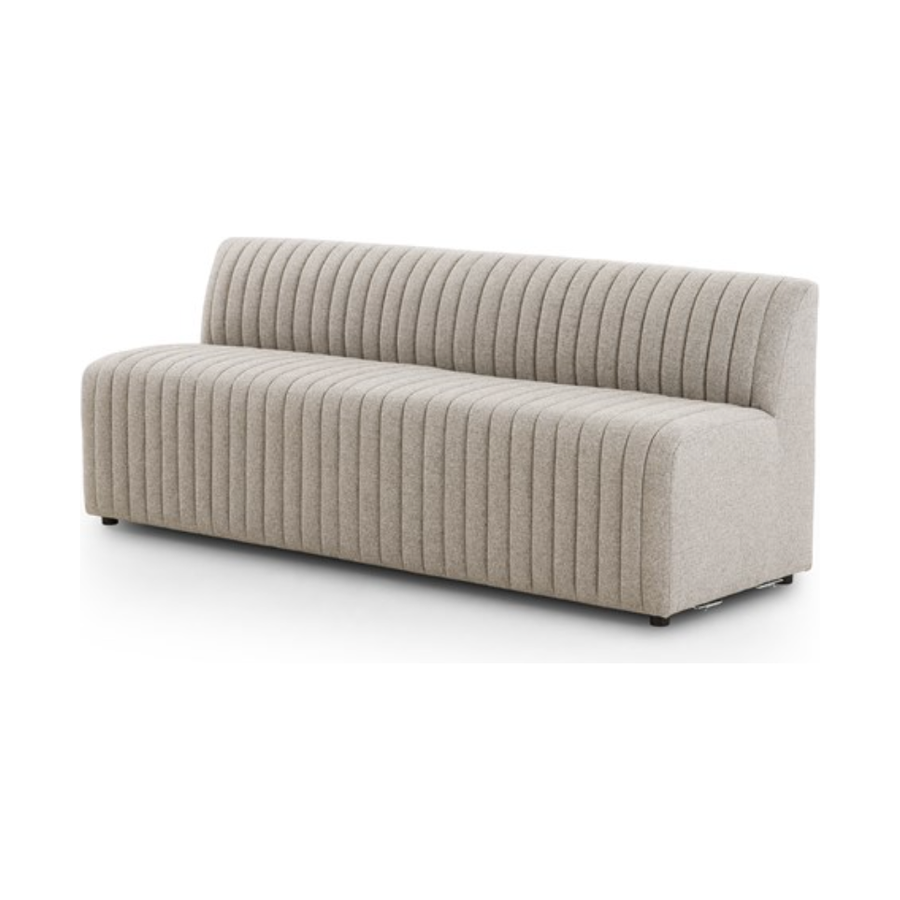 August Dining Banquette Bench Pieces in Orly Natural