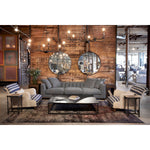 Add unique and modern lighting to a room with this Spider Chandelier from Cisco Brothers. The curved arms add beautiful sight lines to the fixture and plenty of light. This light fixture sets any room apart and comes available in either a "rust" or "flat black" finish in three different sizes.