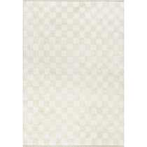 Featuring Becki Owens x Surya Davey Checkered Hand-Knotted Rug by Surya at Amethyst Home. At Amethyst, we are always excited to see what new rug designs Becki Owens x Surya come up with this and this latest launch is soooo good.  The Davey Checkered Hand-Knotted rug is soft to the touch and effortlessly chic in ivory and oatmeal tones.
100% WoolHand Knotted. Amethyst Home provides interior design, new home construction design consulting, vintage area rugs, and lighting in the San Diego metro area.
