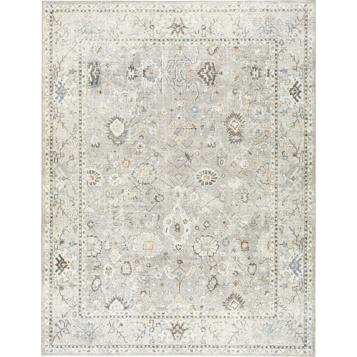 Tapis Becki Owens x Surya Davina gris/beige
