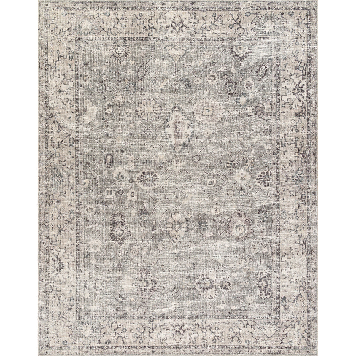 Tapis Becki Owens x Surya Davina gris/taupe